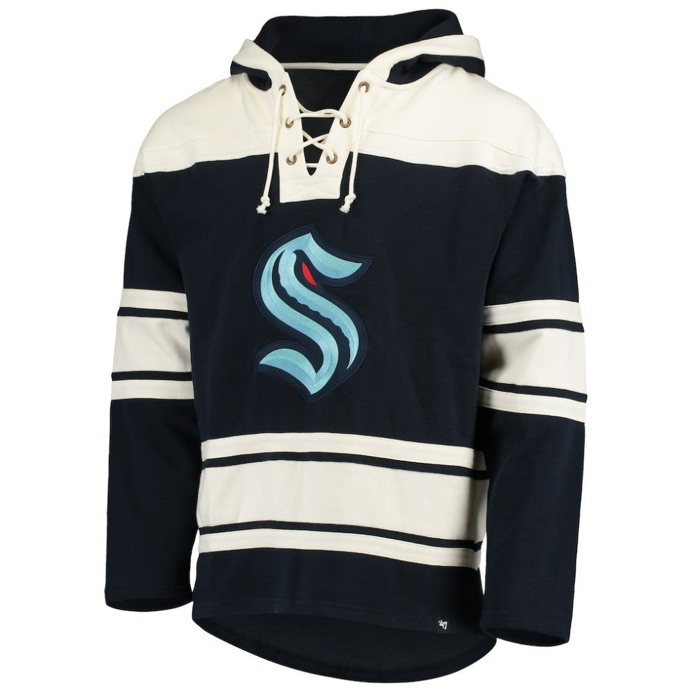 Seattle Kraken '47 Superior Lacer Hoodie -  NHL Hoodies
