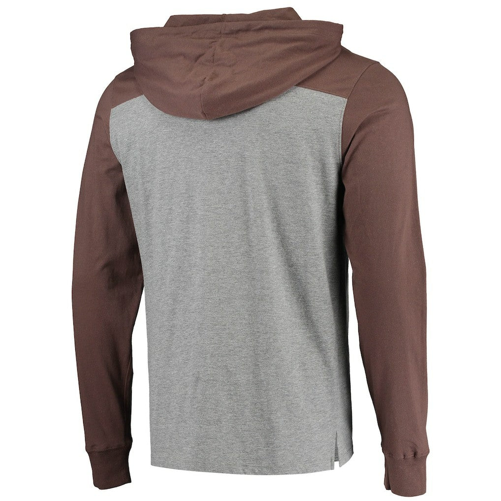 Cleveland Browns '47 Franklin Wooster Long Sleeve Hoodie T-Shirt | NFL New