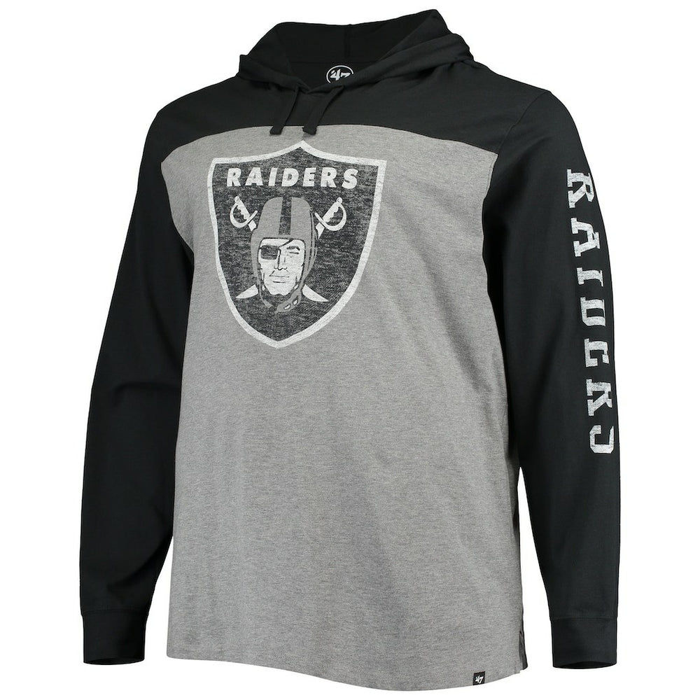 Las Vegas Raiders '47 Franklin Wooster Long Sleeve Hoodie T-Shirt | NFL Hot