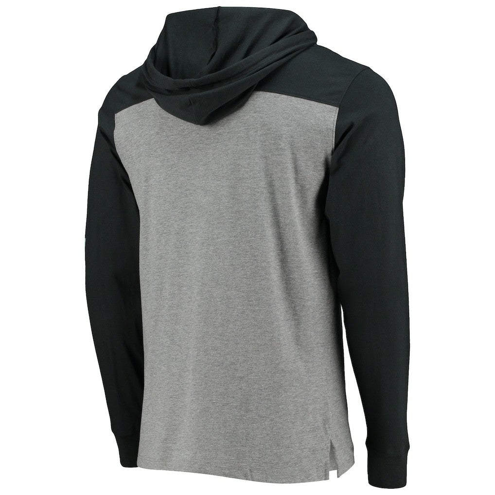 New Orleans Saints '47 Franklin Wooster Throwback Long Sleeve Hoodie T-Shirt | NFL On sale