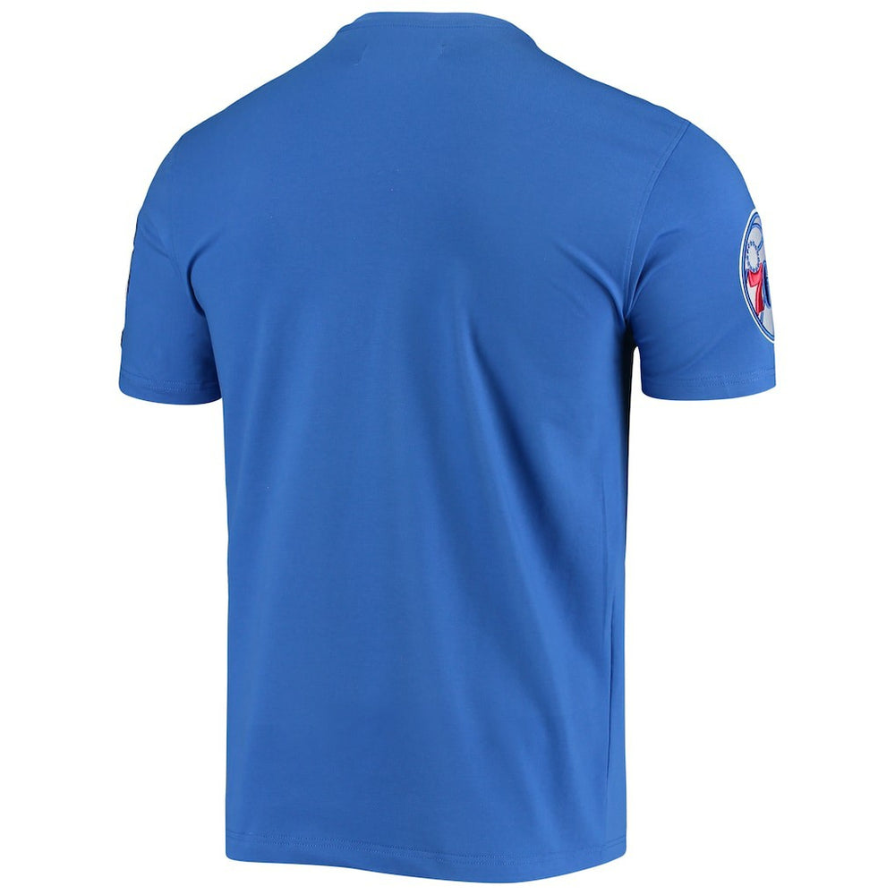 Royal Philadelphia 76ers Pro Standard Chenille Team T-Shirt sale | NBA