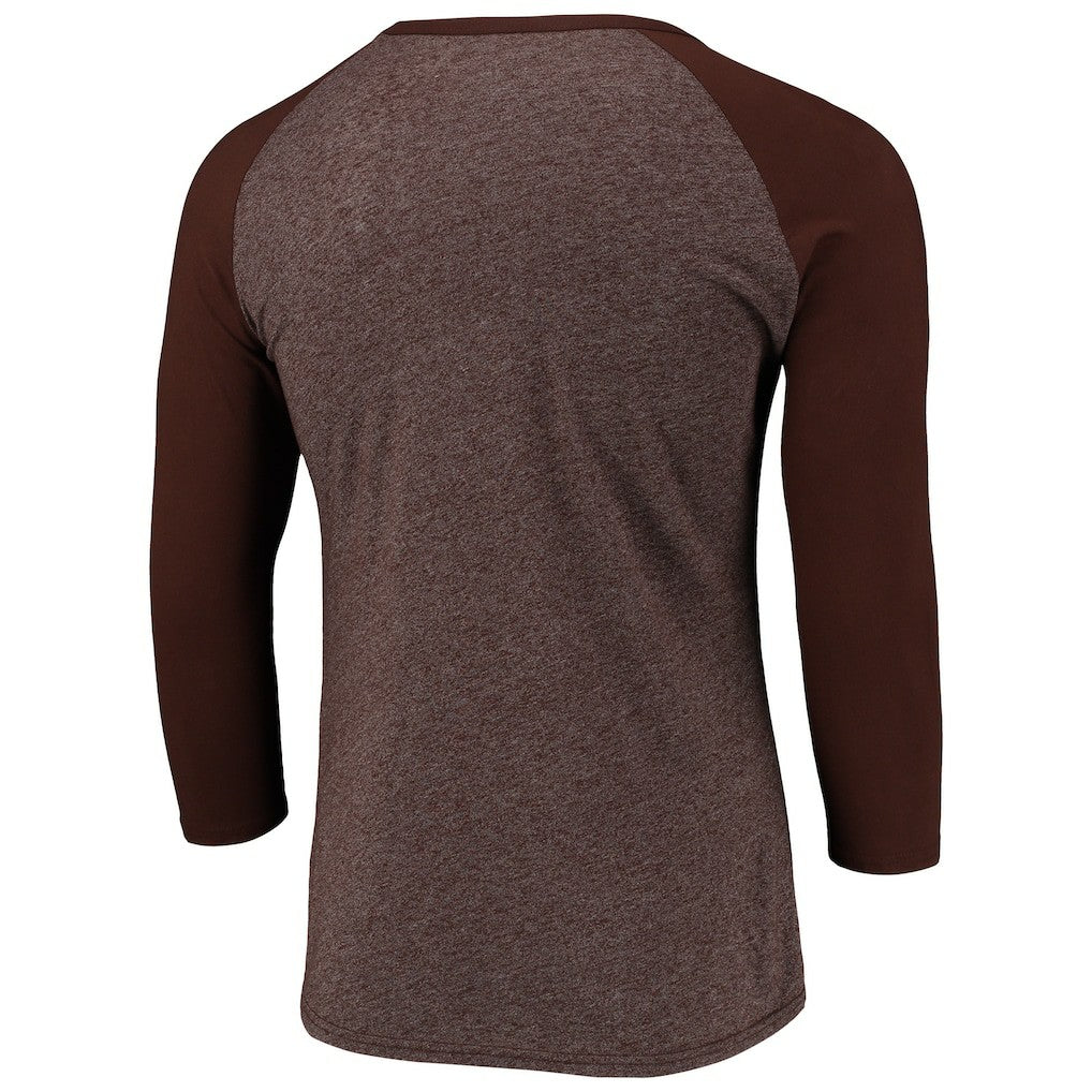Cleveland Browns Pastime Raglan 3/4-Sleeve T-Shirt | NFL Hot