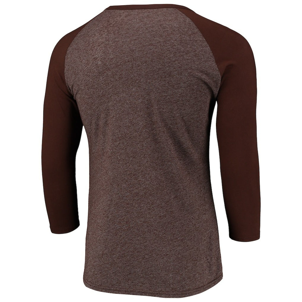 Cleveland Browns Pastime Raglan 3/4-Sleeve T-Shirt | NFL Hot