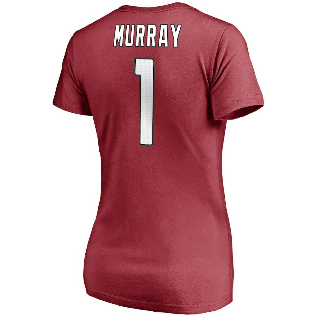 Arizona Cardinals Kyler Murray  Women's Player Icon Name & Number V-Neck T-Shirt | NFL Sale