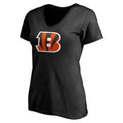 Cincinnati Bengals Joe Burrow  Women's Player Icon Name & Number V-Neck T-Shirt | NFL On sale