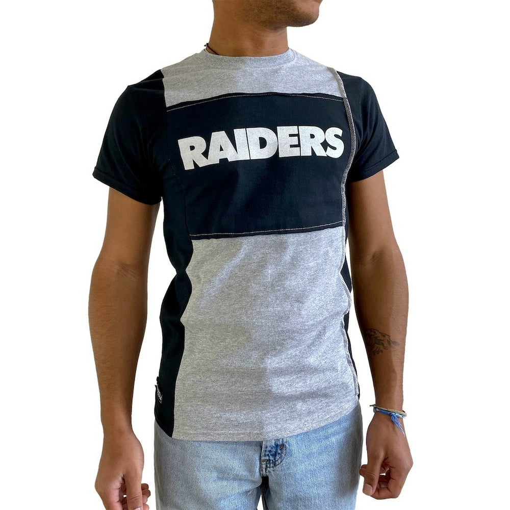 Las Vegas Raiders Refried Apparel Sustainable Split T-Shirt | NFL Near me