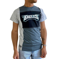 Philadelphia Eagles Refried Apparel Sustainable Split T-Shirt | NFL New