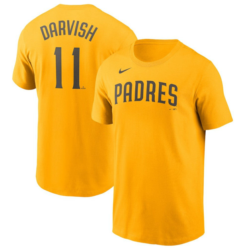 Yu Darvish San Diego Padres Nike Name & Number T-Shirt - MLB T-shirts