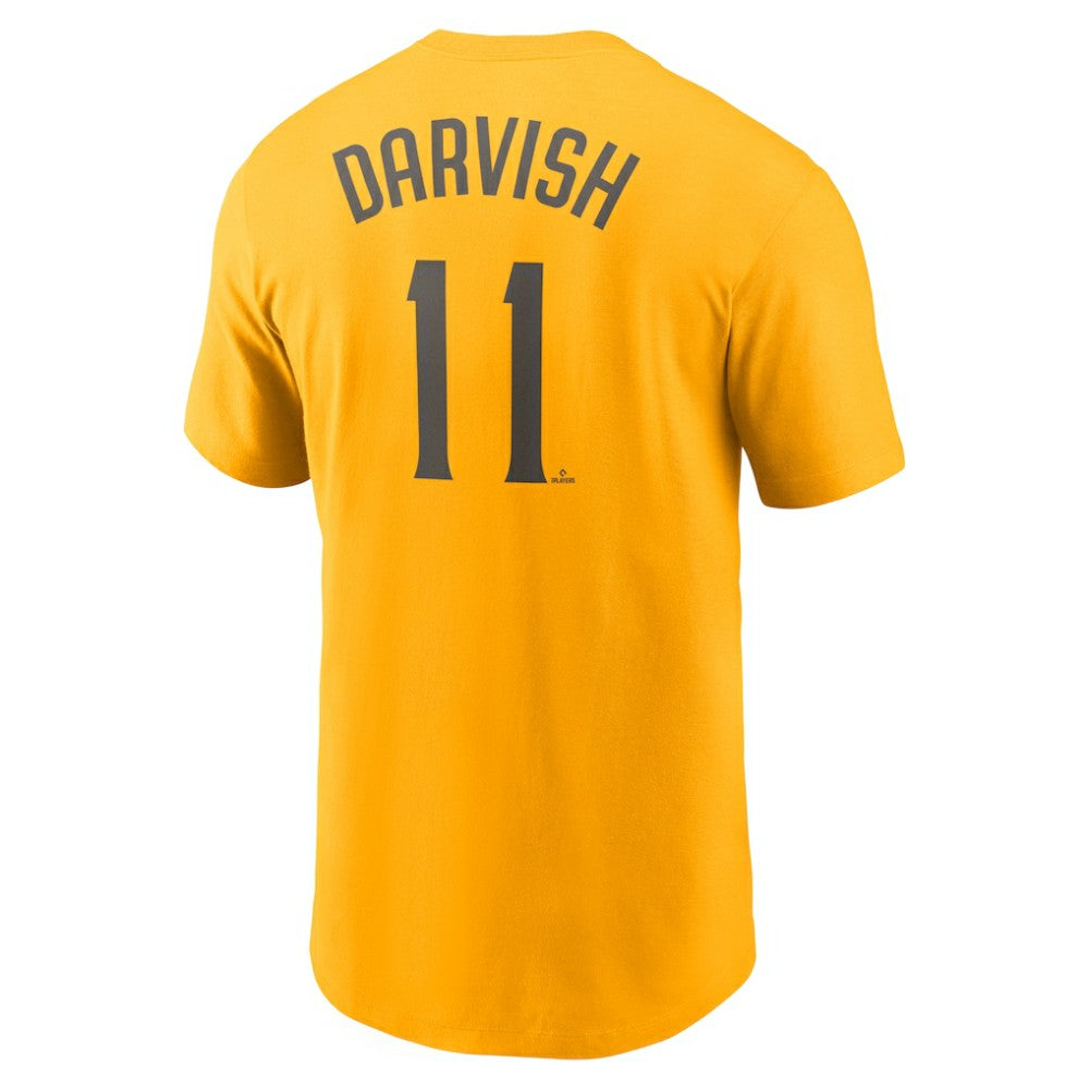 Yu Darvish San Diego Padres Nike Name & Number T-Shirt - MLB T-shirts