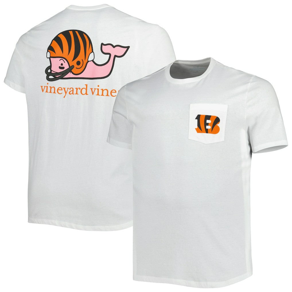 Cincinnati Bengals Vineyard Vines Big & Tall Helmet T-Shirt | NFL Online