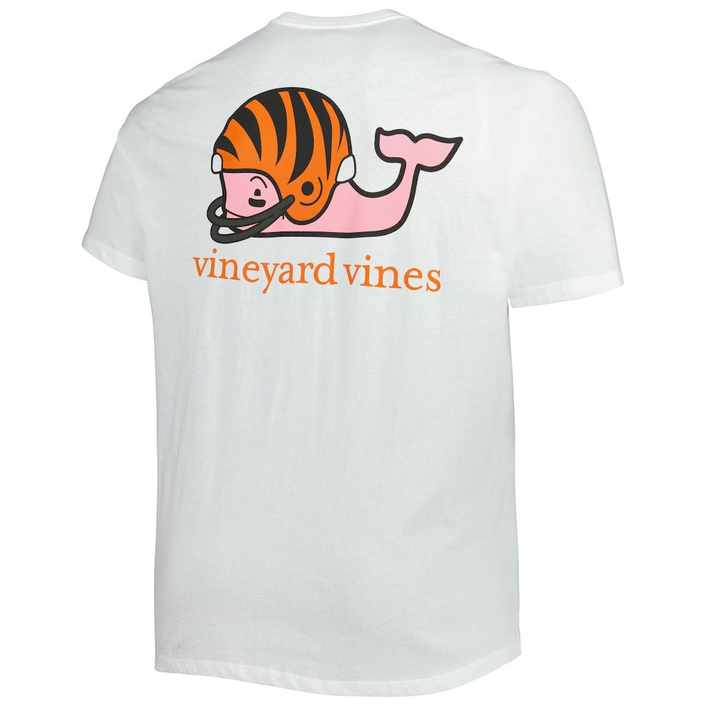 Cincinnati Bengals Vineyard Vines Big & Tall Helmet T-Shirt | NFL Online