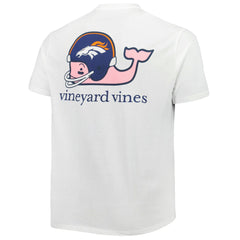 Denver Broncos Vineyard Vines Big & Tall Helmet T-Shirt | NFL US