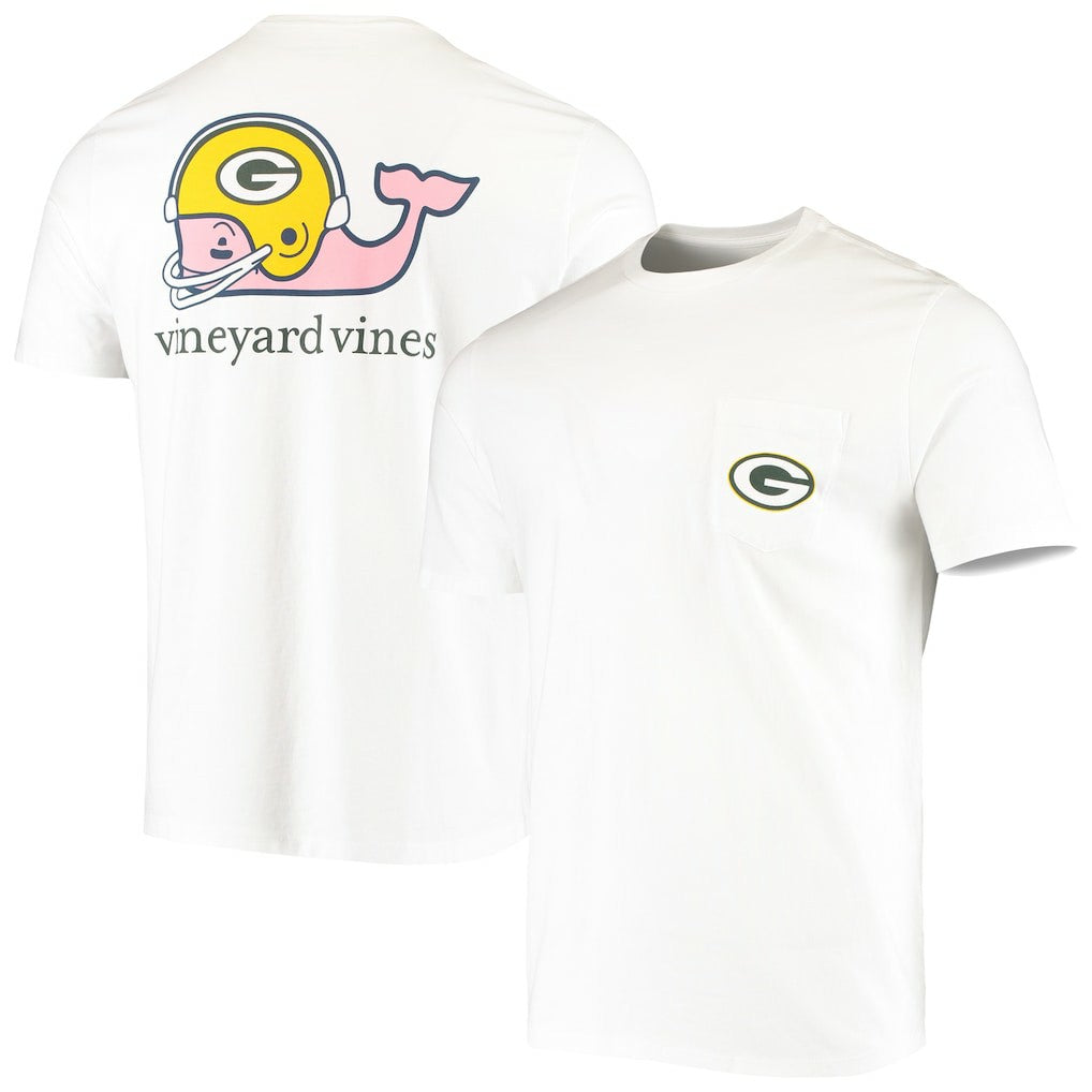 Green Bay Packers Vineyard Vines Big & Tall Helmet T-Shirt | NFL On sale