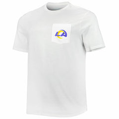 Los Angeles Rams Vineyard Vines Big & Tall Helmet T-Shirt | NFL Discount