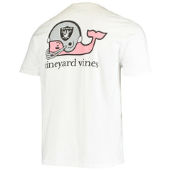 Las Vegas Raiders Vineyard Vines Big & Tall Helmet T-Shirt | NFL Online