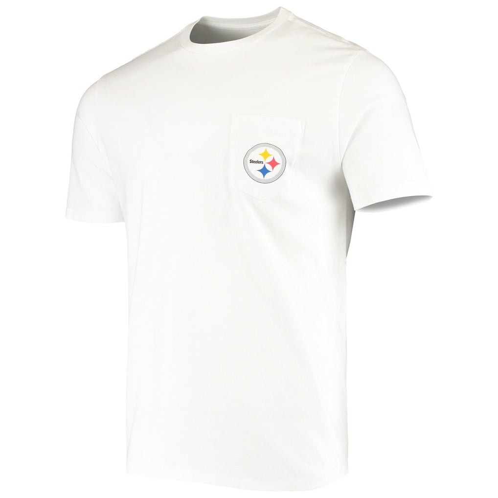 Pittsburgh Steelers Vineyard Vines Big & Tall Helmet T-Shirt | NFL Sale