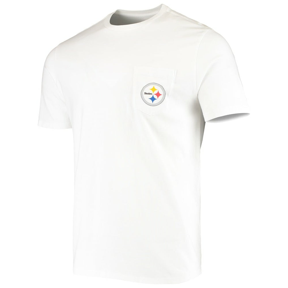 Pittsburgh Steelers Vineyard Vines Big & Tall Helmet T-Shirt | NFL Sale