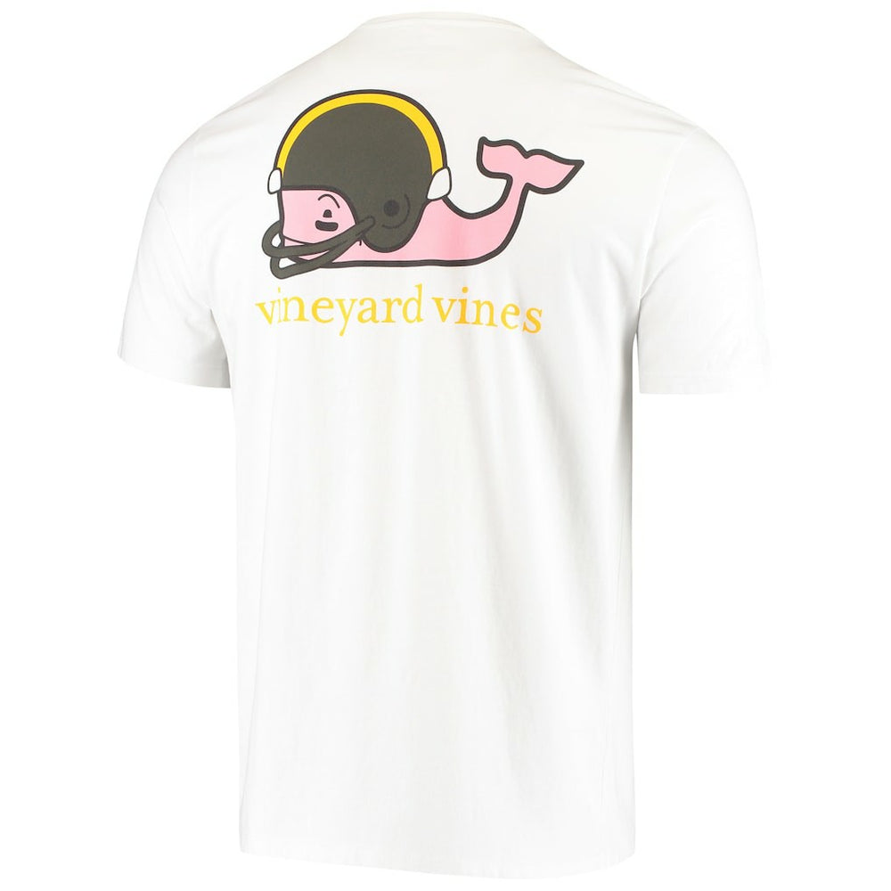 Pittsburgh Steelers Vineyard Vines Big & Tall Helmet T-Shirt | NFL Sale