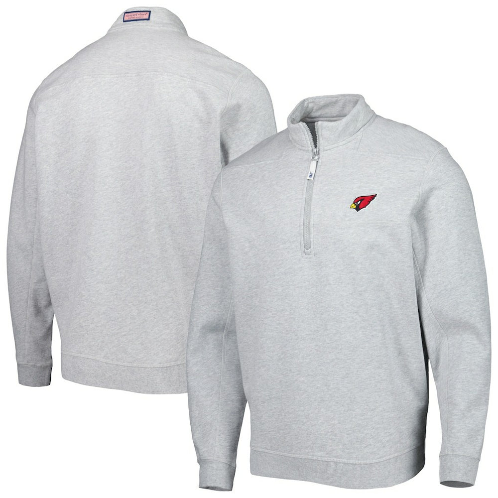 Arizona Cardinals Vineyard Vines Shep Shirt Quarter-Zip Sweatshirt | NFL Discount