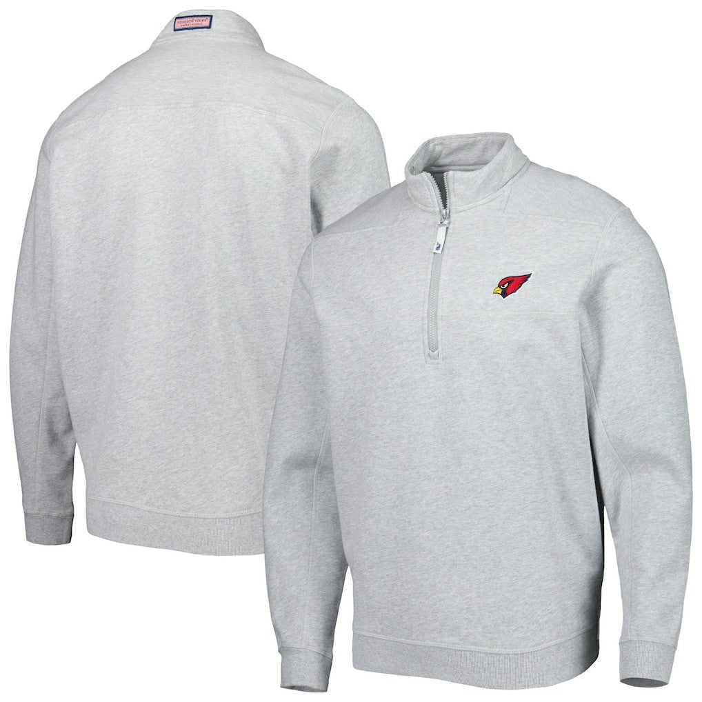 Arizona Cardinals Vineyard Vines Shep Shirt Quarter-Zip Sweatshirt | NFL Discount