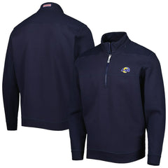 Los Angeles Rams Vineyard Vines Shep Shirt Quarter-Zip Sweatshirt | NFL Hot