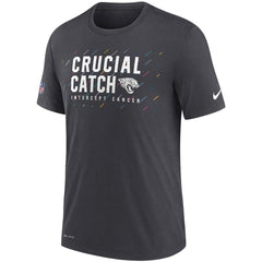 Jacksonville Jaguars NFL Crucial Catch Performance T-Shirt | NFL Hot