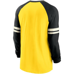 Pittsburgh Steelers Throwback Raglan Long Sleeve T-Shirt | NFL Near me