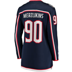 Elvis Merzlikins Columbus Blue Jackets Fanatics Women's Home Breakaway Jersey -  NHL Jerseys