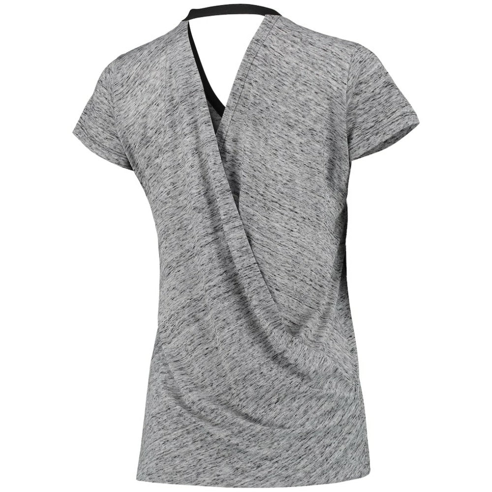 Chicago White Sox Touch Women's Hail Mary V-Neck Back Wrap T-Shirt - MLB T-shirts