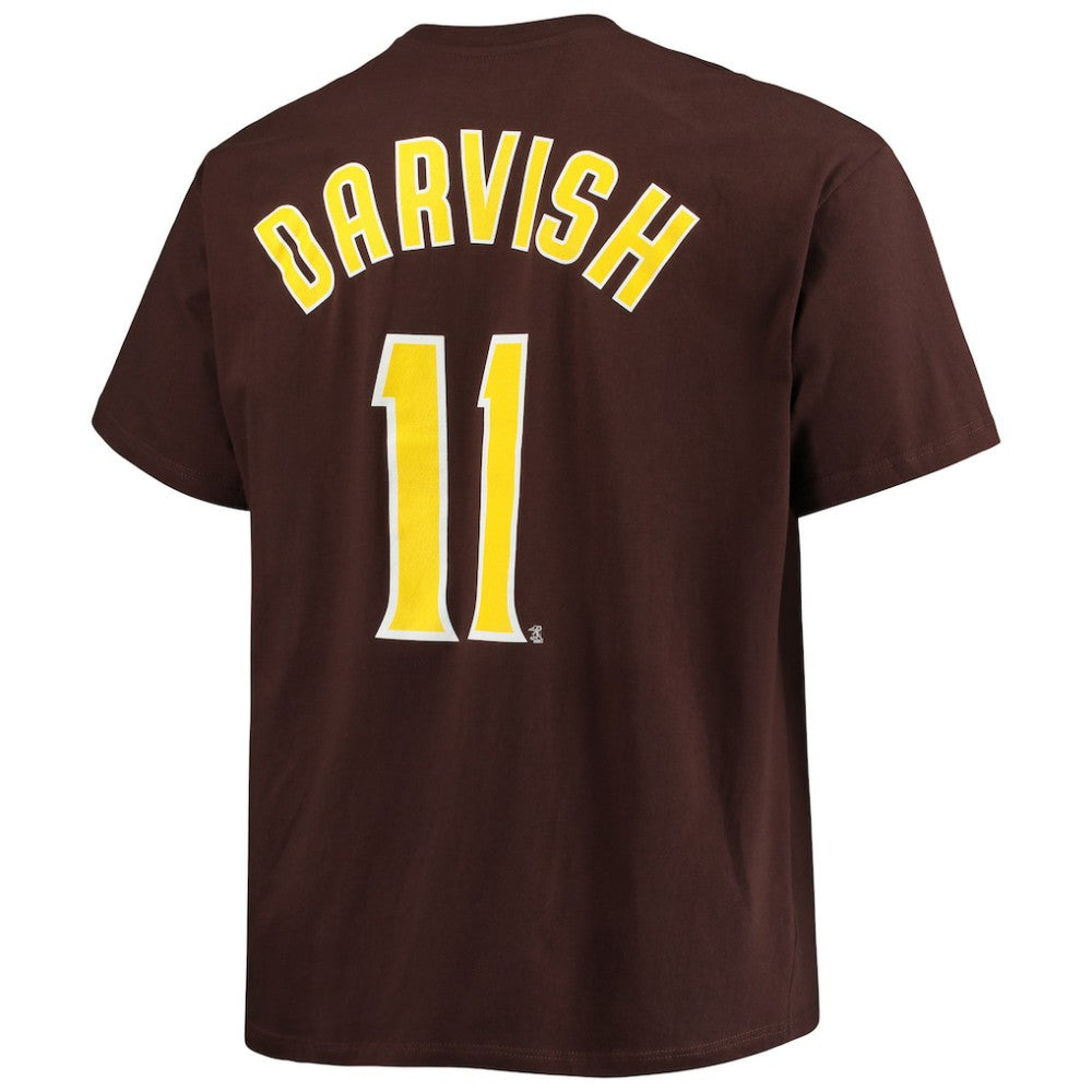 Yu Darvish San Diego Padres Fanatics Big & Tall Name & Number T-Shirt - MLB T-shirts
