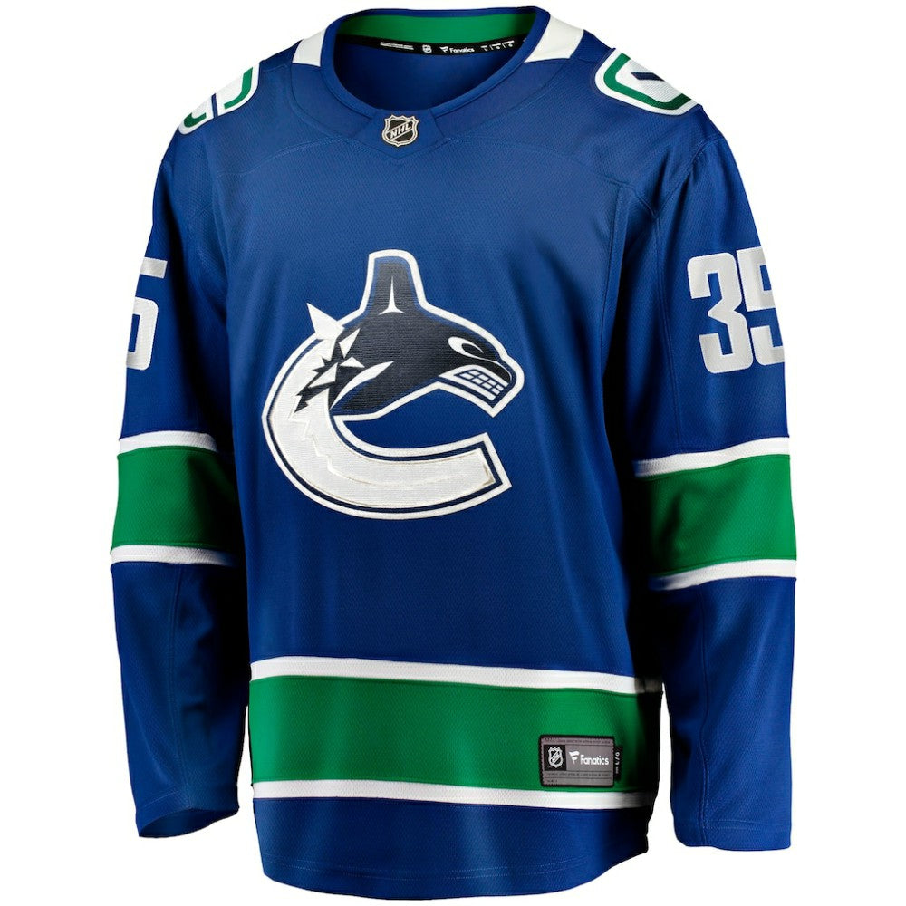Thatcher Demko Vancouver Canucks Fanatics Home Breakaway Jersey -  NHL Jerseys