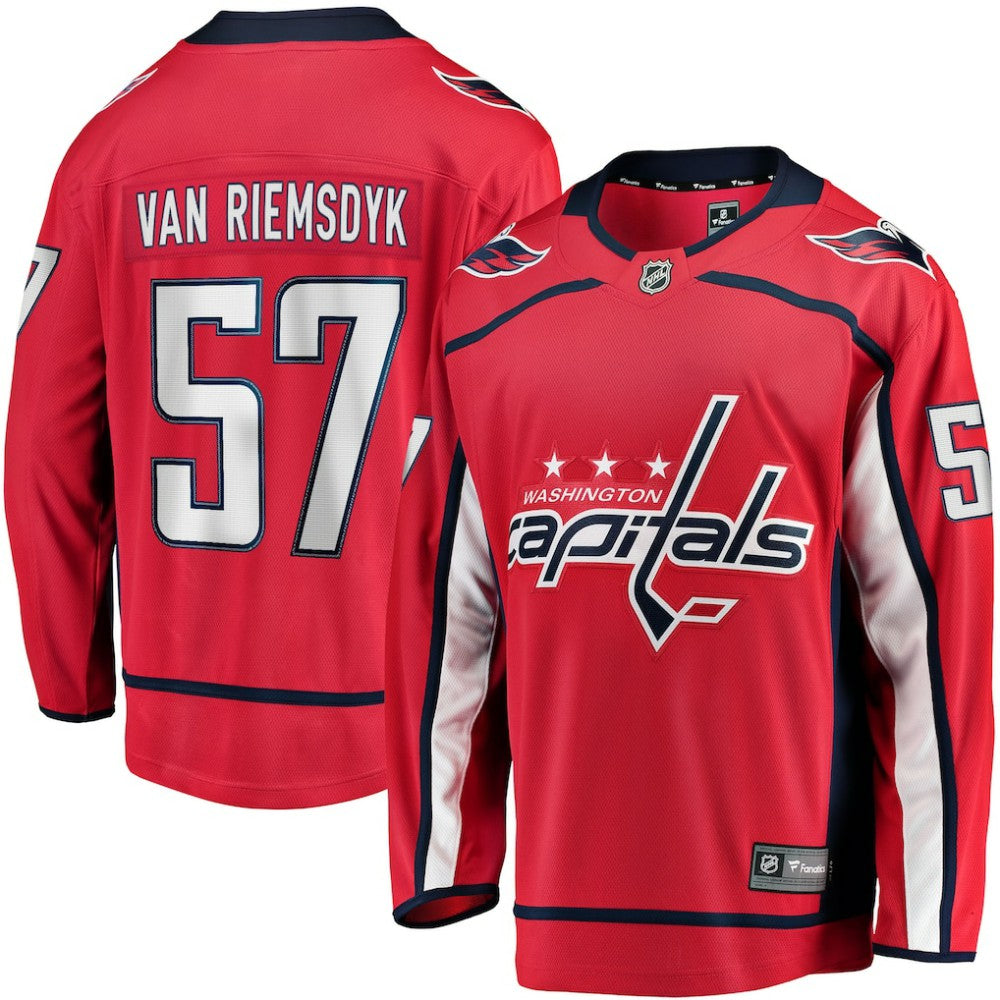 Trevor van Riemsdyk Washington Capitals Fanatics Home Breakaway Jersey -  NHL Jerseys