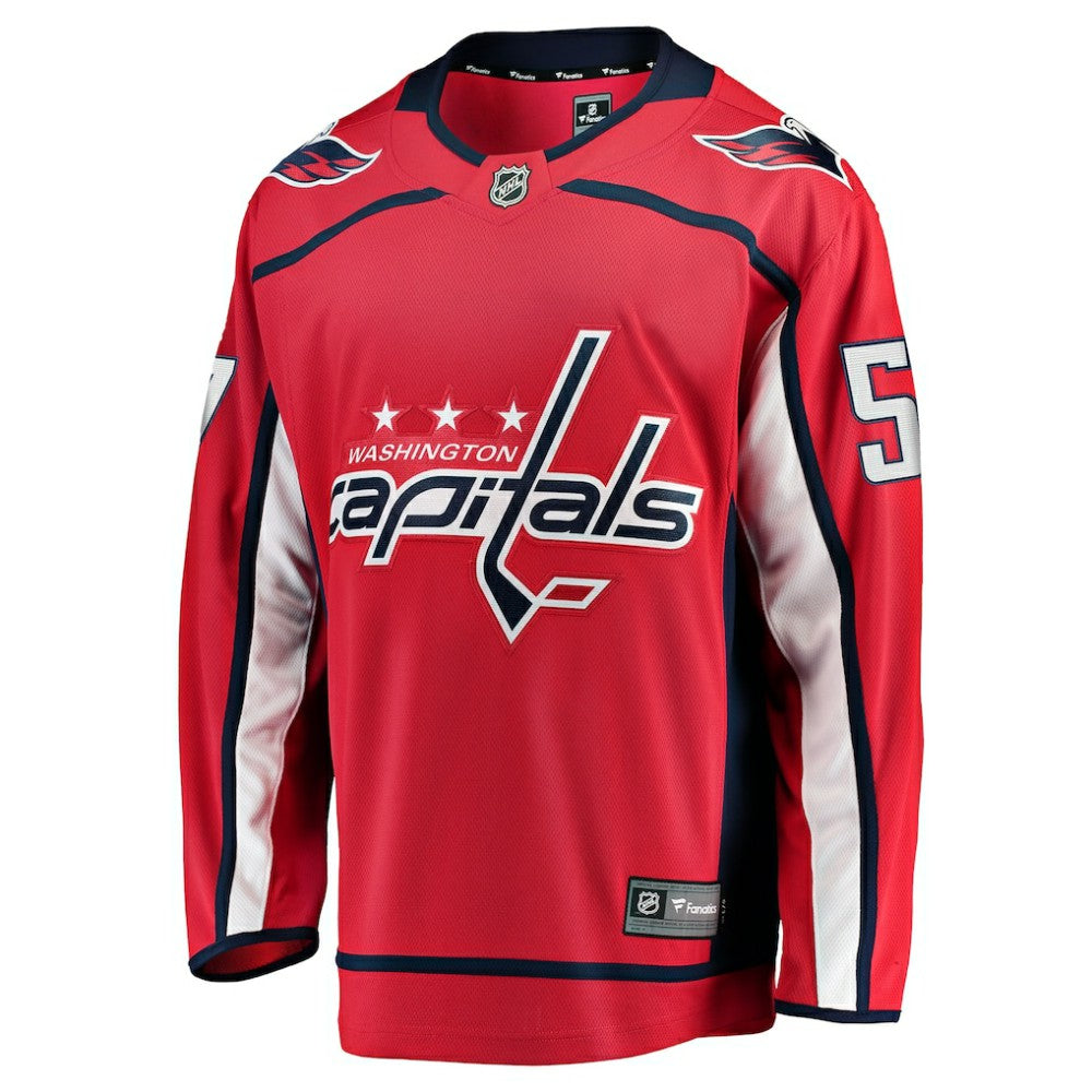 Trevor van Riemsdyk Washington Capitals Fanatics Home Breakaway Jersey -  NHL Jerseys