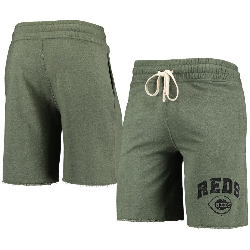 Cincinnati Reds Concepts Sport Mainstream Tri-Blend Shorts - MLB Shorts