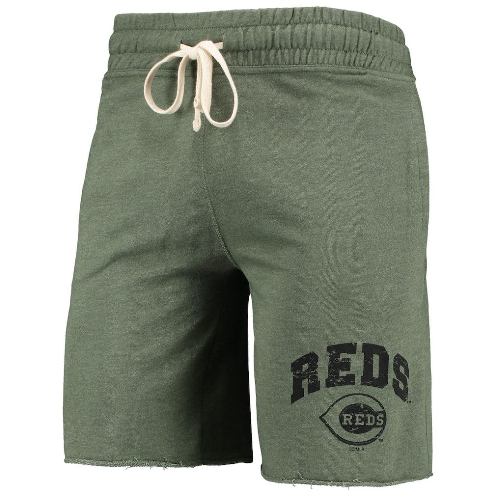 Cincinnati Reds Concepts Sport Mainstream Tri-Blend Shorts - MLB Shorts