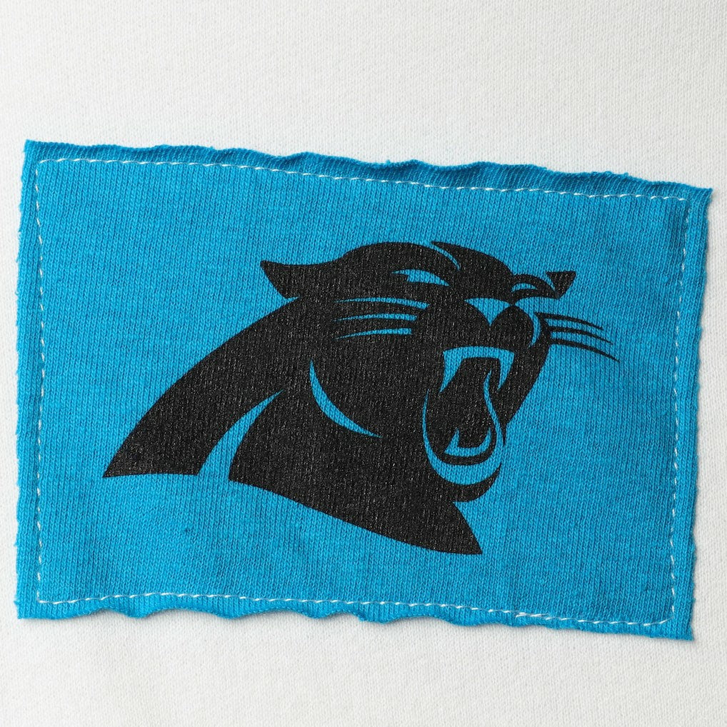 Carolina Panthers Refried Apparel Women's Sustainable Crop Dolman Pullover Hoodie | NFL On sale