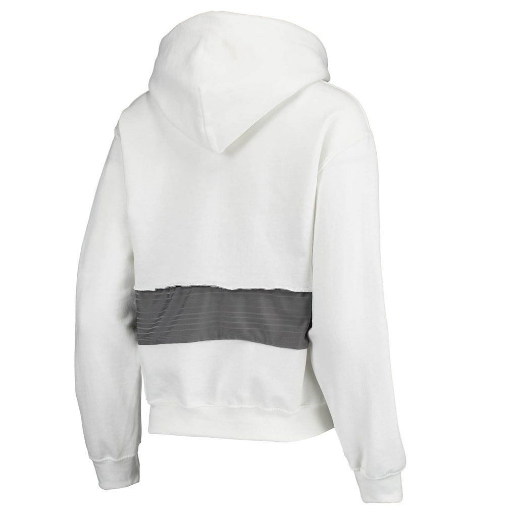 Los Angeles Rams Refried Apparel Women's Sustainable Crop Dolman Pullover Hoodie | NFL On sale