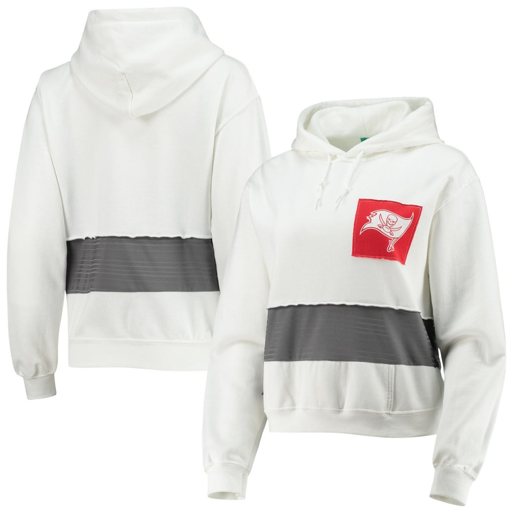 Tampa Bay Buccaneers Refried Apparel Women's Sustainable Crop Dolman Pullover Hoodie | NFL On sale