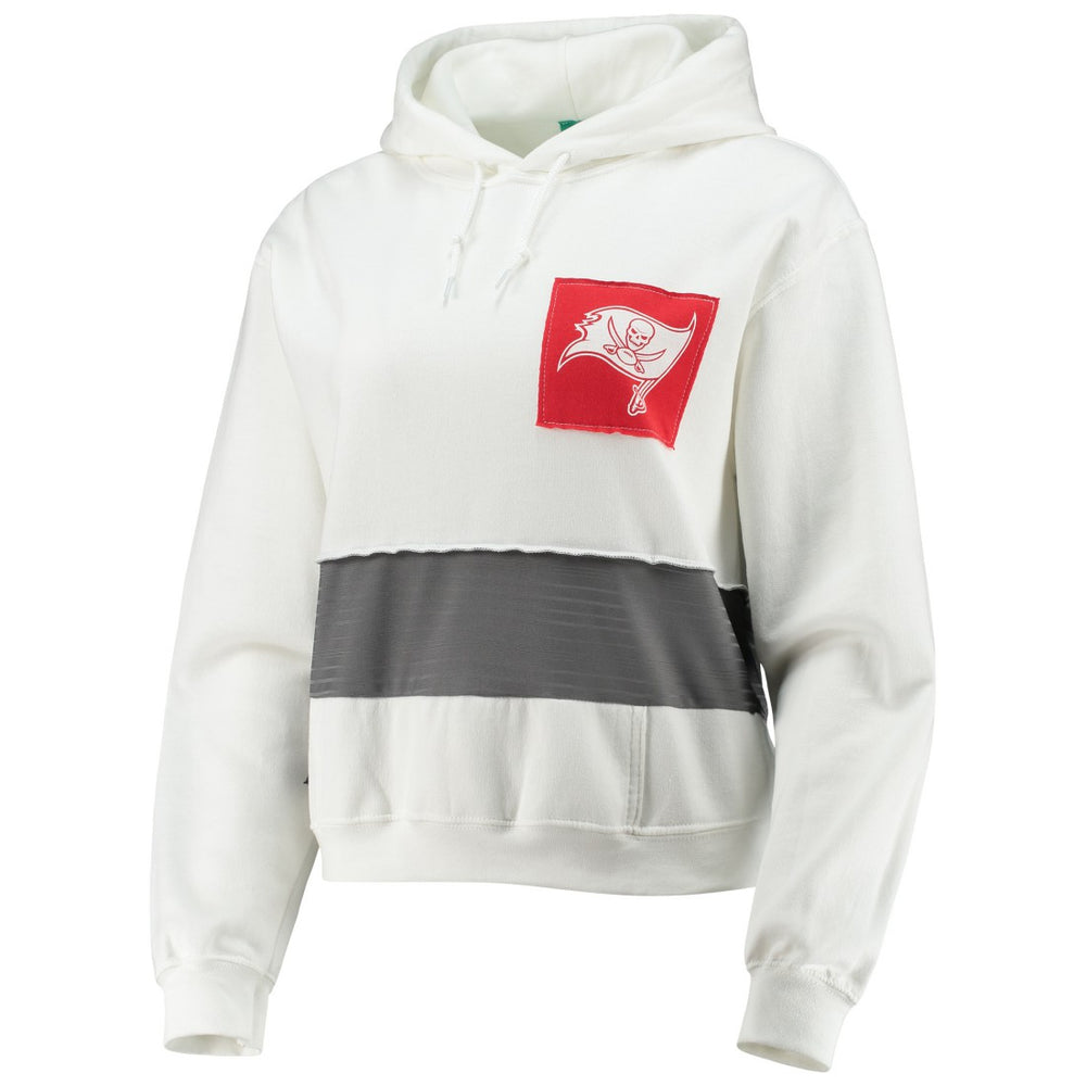 Tampa Bay Buccaneers Refried Apparel Women's Sustainable Crop Dolman Pullover Hoodie | NFL On sale