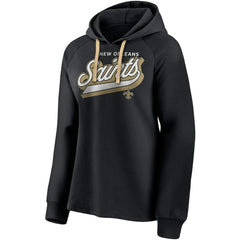 New Orleans Saints Women's First Contact Raglan Pullover Hoodie | NFL Online