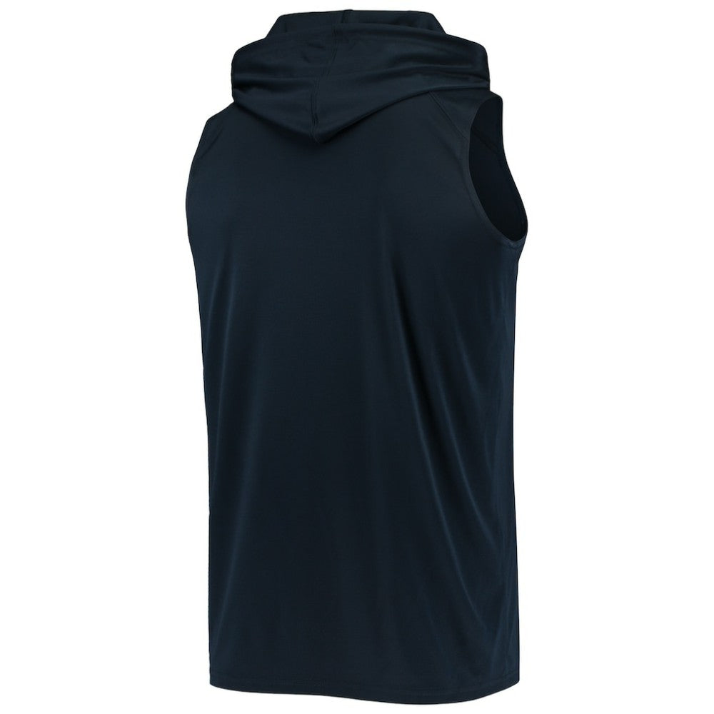 Milwaukee Brewers Stitches Sleeveless Pullover Hoodie - MLB Hoodies