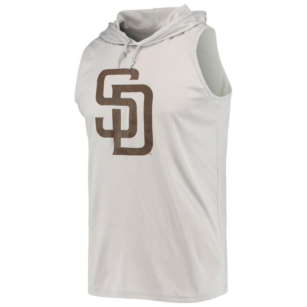 San Diego Padres Stitches Sleeveless Pullover Hoodie - MLB Hoodies