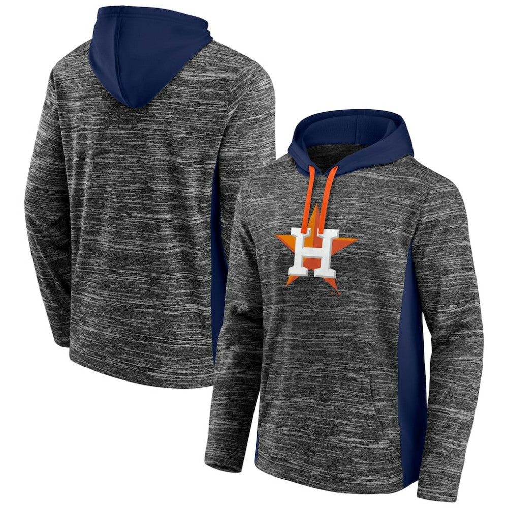 Houston Astros Fanatics Instant Replay Color Block Pullover Hoodie - MLB Hoodies