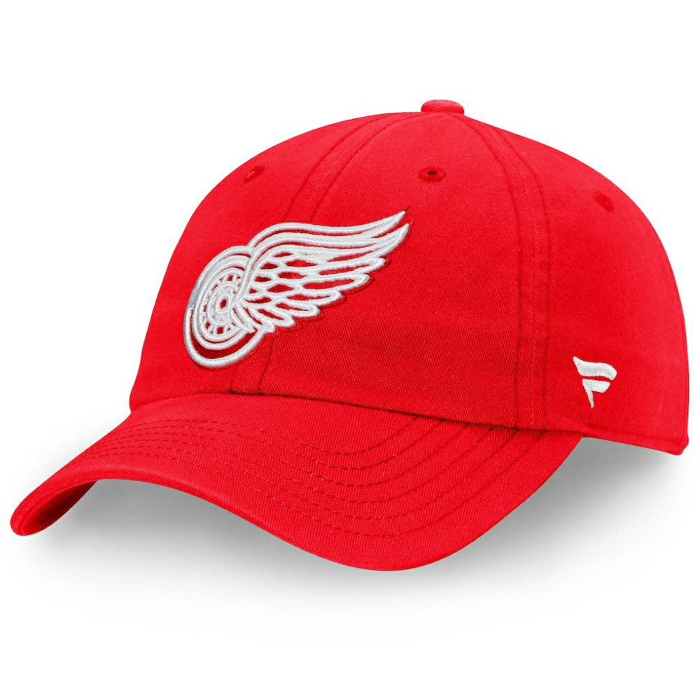 Detroit Red Wings Fanatics Core Primary Logo Adjustable Hat -  NHL Hats