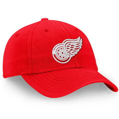Detroit Red Wings Fanatics Core Primary Logo Adjustable Hat -  NHL Hats