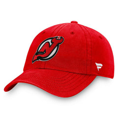 New Jersey Devils Fanatics Core Primary Logo Adjustable Hat -  NHL Jerseys