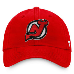 New Jersey Devils Fanatics Core Primary Logo Adjustable Hat -  NHL Jerseys