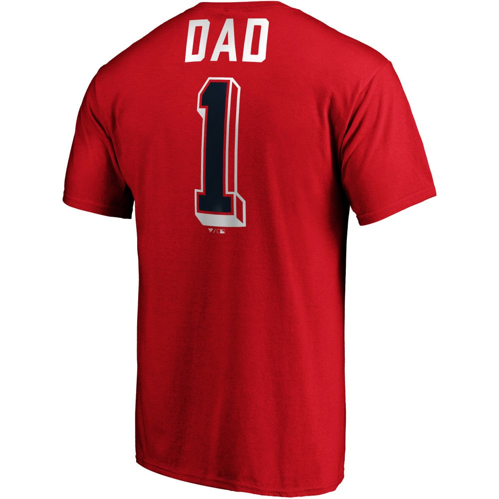 Los Angeles Angels Fanatics Number One Dad Team T-Shirt - MLB T-shirts