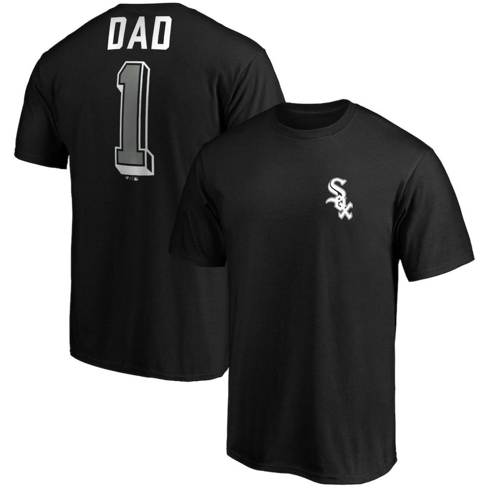 Chicago White Sox Fanatics Number One Dad Team T-Shirt - MLB T-shirts