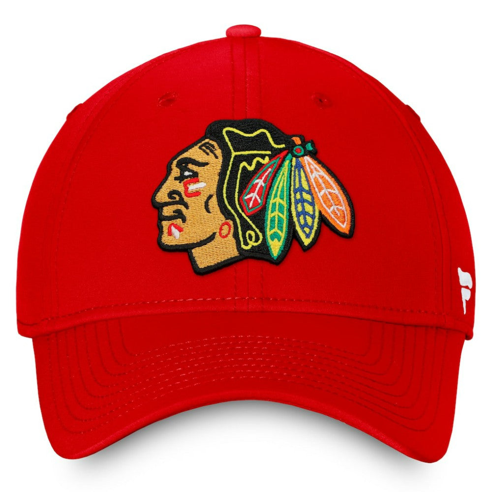 Chicago Blackhawks Fanatics Core Primary Logo Flex Hat -  NHL Hats